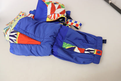 Dolce & Gabbana Multicolor Printed Snow Trouser Pants by Dolce & Gabbana