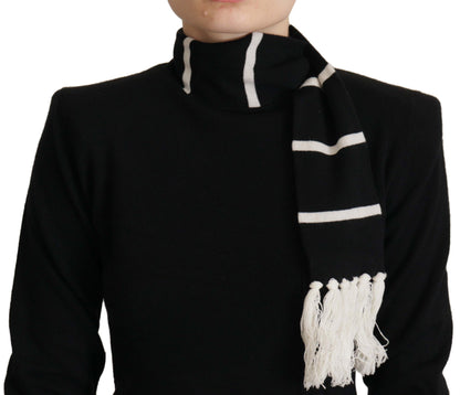 Dolce & Gabbana Black Cashmere Turtleneck Pullover Sweater by Dolce & Gabbana