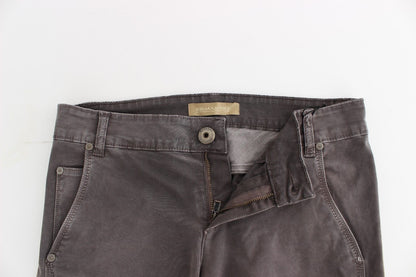 Ermanno Scervino Gray Slim Jeans Denim Pants Skinny Leg Stretch by Ermanno Scervino