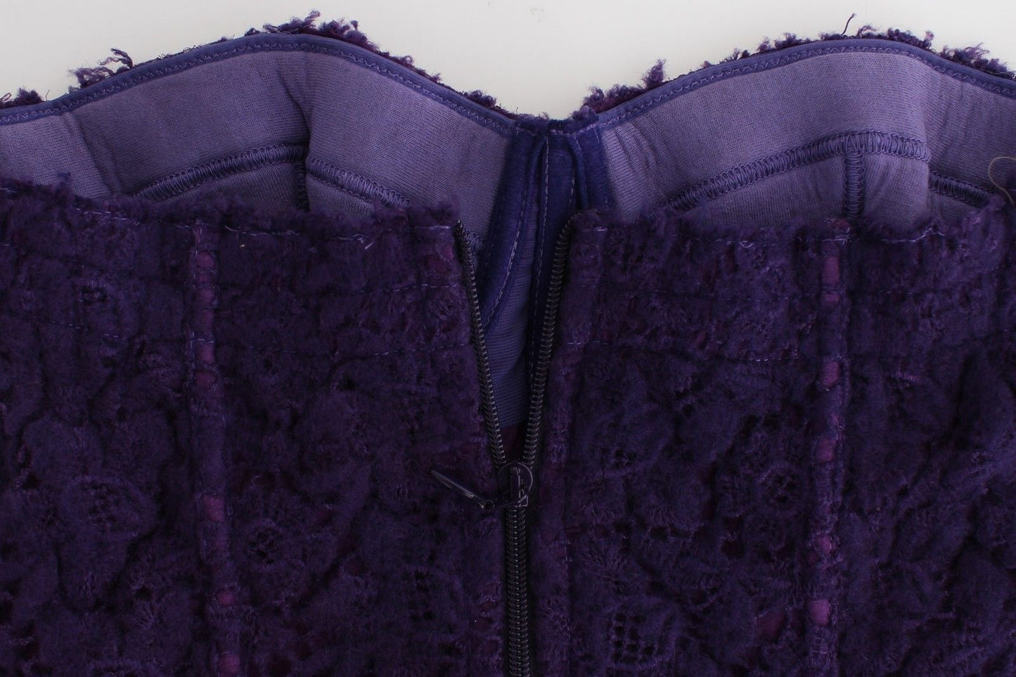 Ermanno Scervino Lingerie Purple Corset Bustier Top Floral Lace by Ermanno Scervino