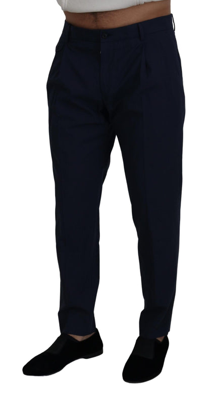 Pantalon chino slim Dolce &amp; Gabbana Chic en bleu