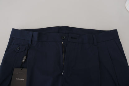 Pantalon chino slim Dolce &amp; Gabbana Chic en bleu