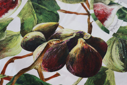 Haut en coton imprimé figues multicolores chic Dolce &amp; Gabbana