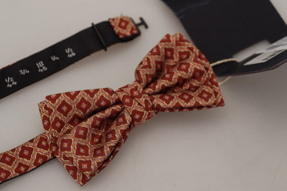 Scotch &amp; Soda Multicolor Silk Adjustable Neck Papillon Men Bow Tie