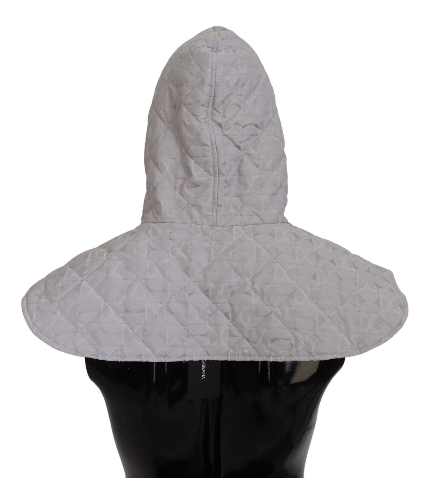 Dolce &amp; Gabbana Élégant chapeau en nylon blanc pour toute la tête
