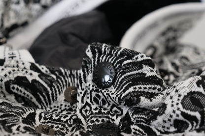 Dolce &amp; Gabbana Élégant chapeau enveloppant en coton à fleurs