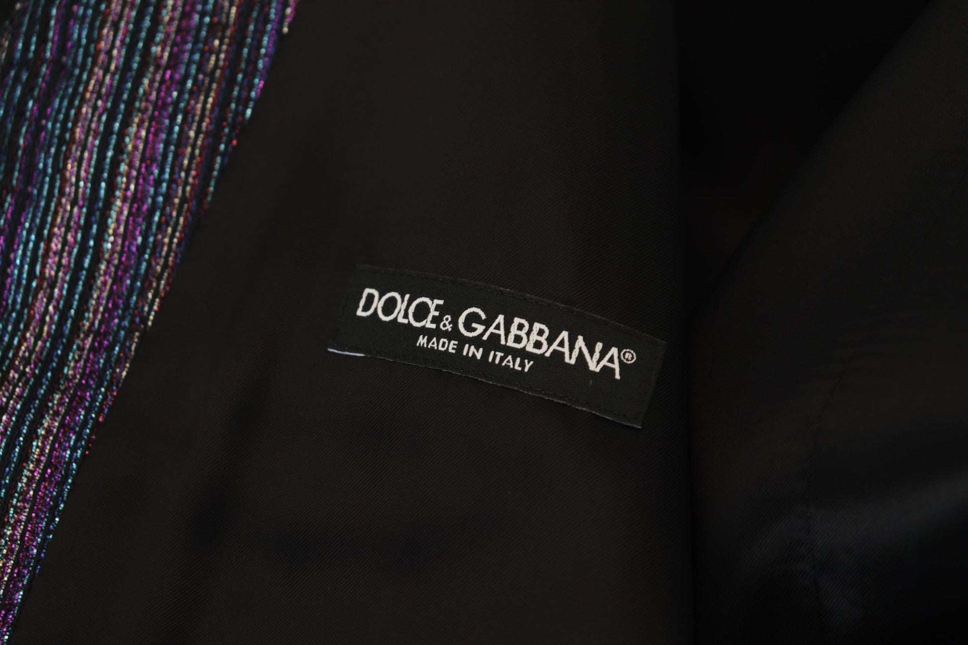 Dolce & Gabbana Multicolor Polyester Waistcoat Dress Formal Vest by Dolce & Gabbana