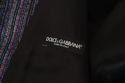 Dolce & Gabbana Multicolor Polyester Waistcoat Dress Formal Vest by Dolce & Gabbana