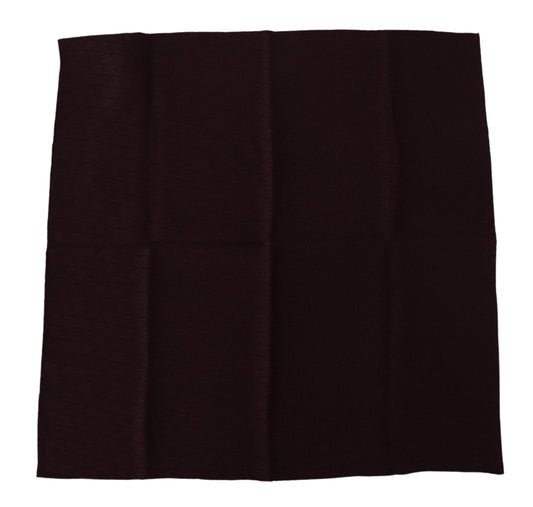 Foulard carré en soie élégant pour homme Dolce &amp; Gabbana