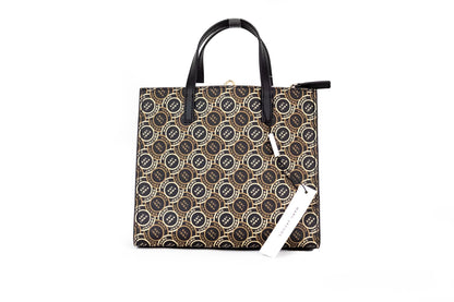 Sac à main fourre-tout en cuir imprimé Mini Grind Signet de Marc Jacobs