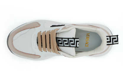 Baskets Versace Splendor rose poudré