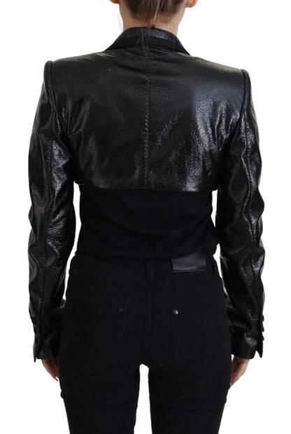 Dolce &amp; Gabbana - Veste courte noire élégante de créateur