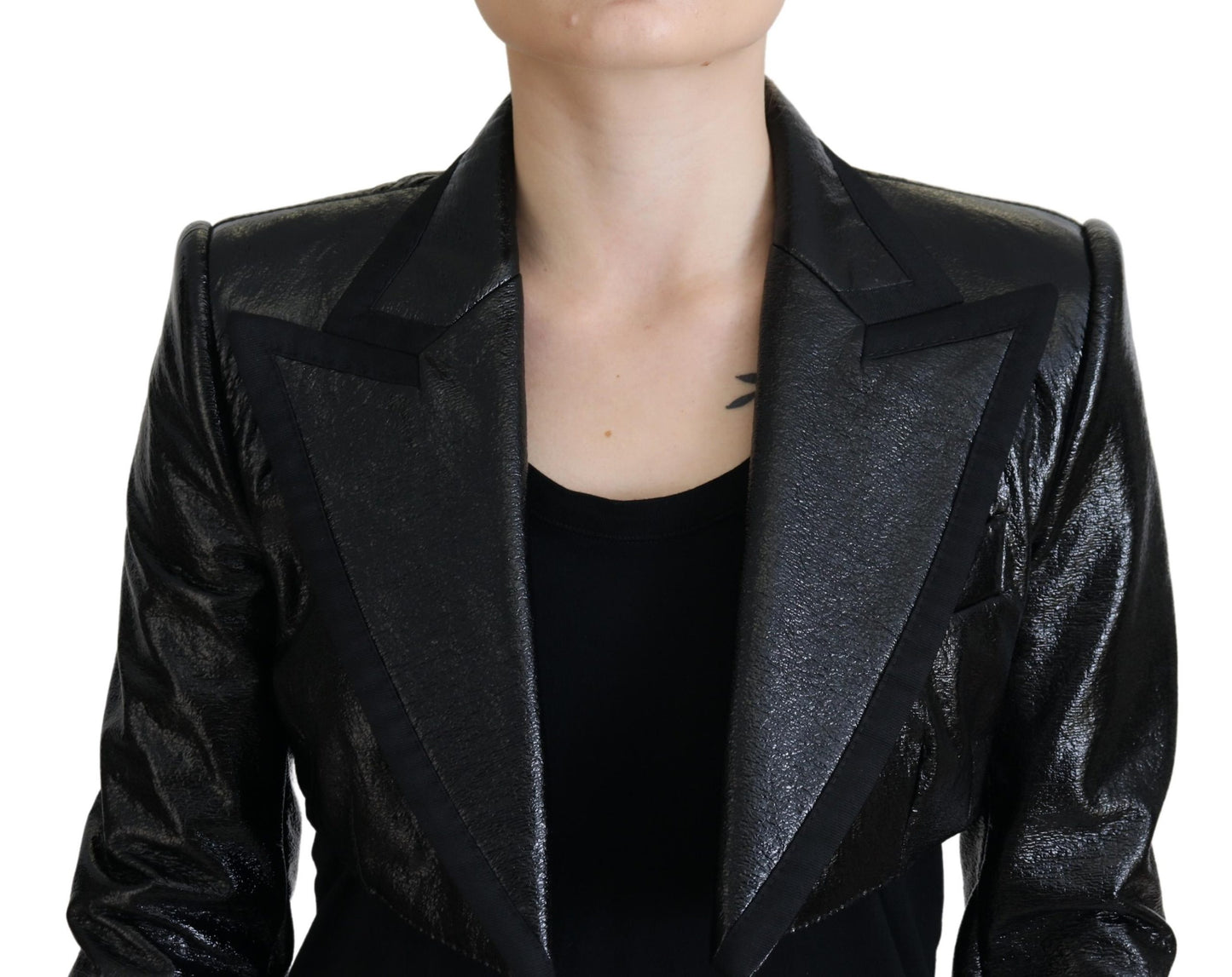 Dolce &amp; Gabbana - Veste courte noire élégante de créateur