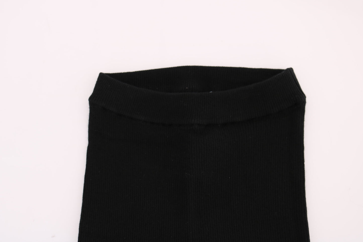 Dolce & Gabbana Black Slim Fit Women Cashmere Pants by Dolce & Gabbana