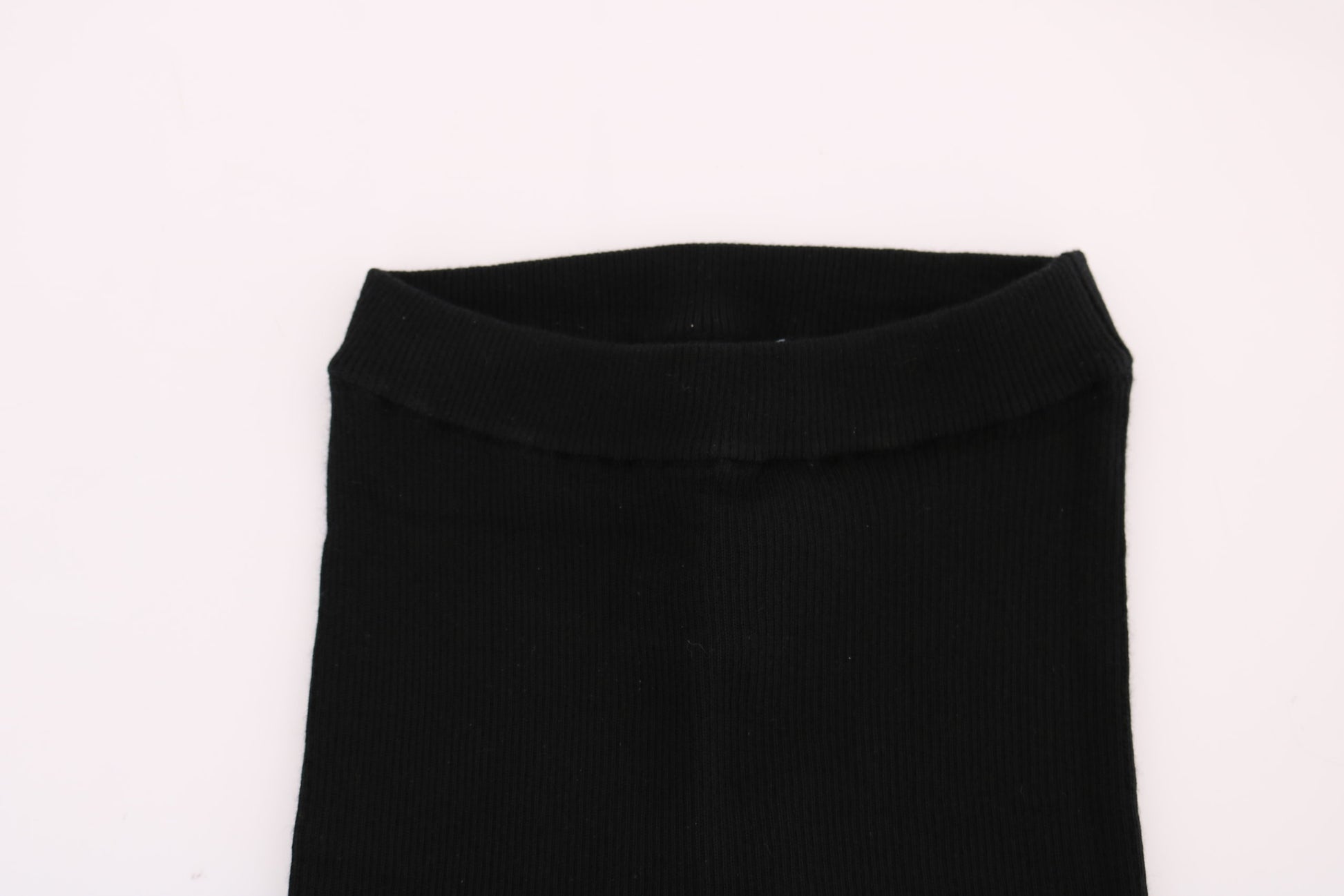 Dolce & Gabbana Black Slim Fit Women Cashmere Pants by Dolce & Gabbana
