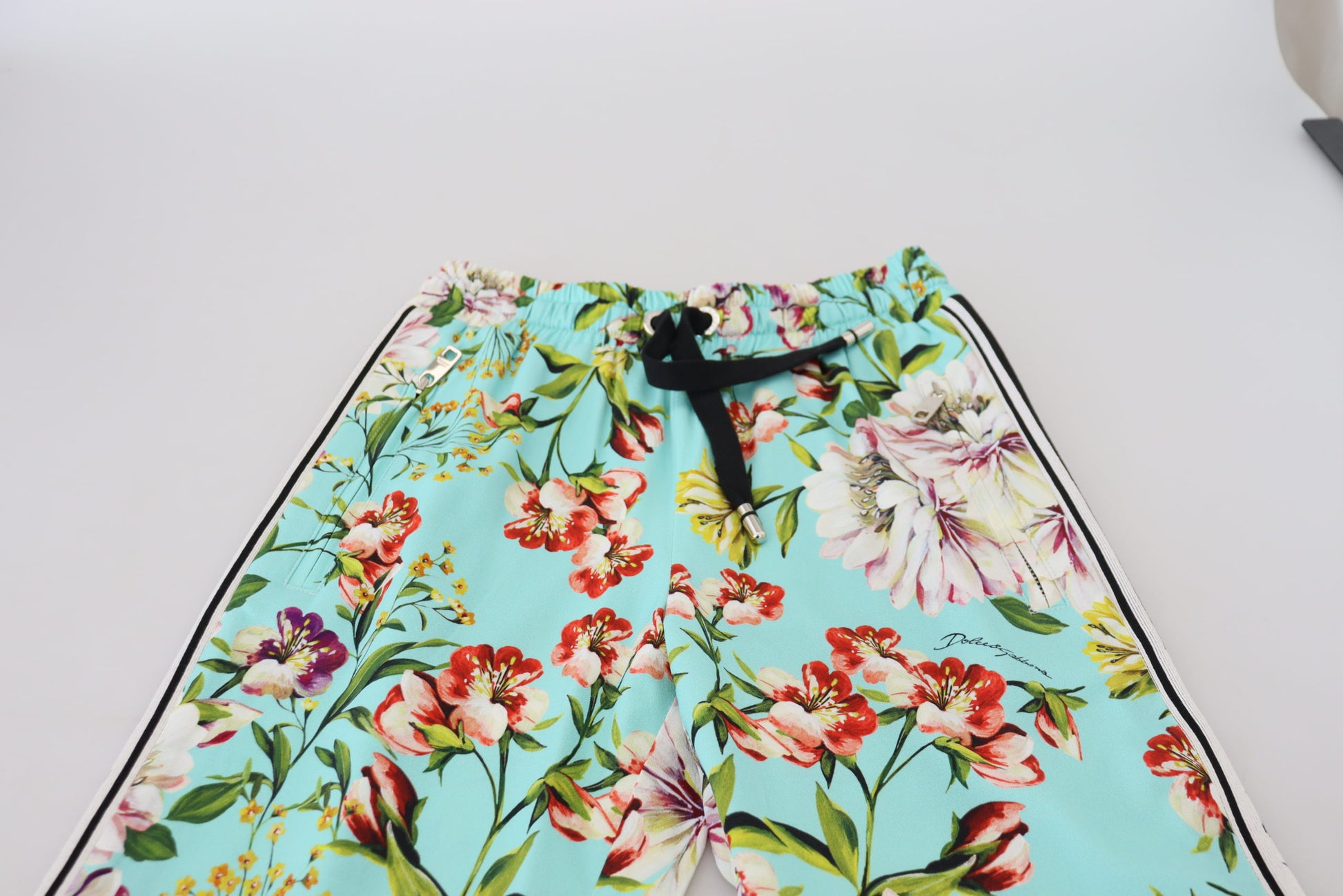 Dolce & Gabbana Multicolor Floral Sweatpants Pants by Dolce & Gabbana
