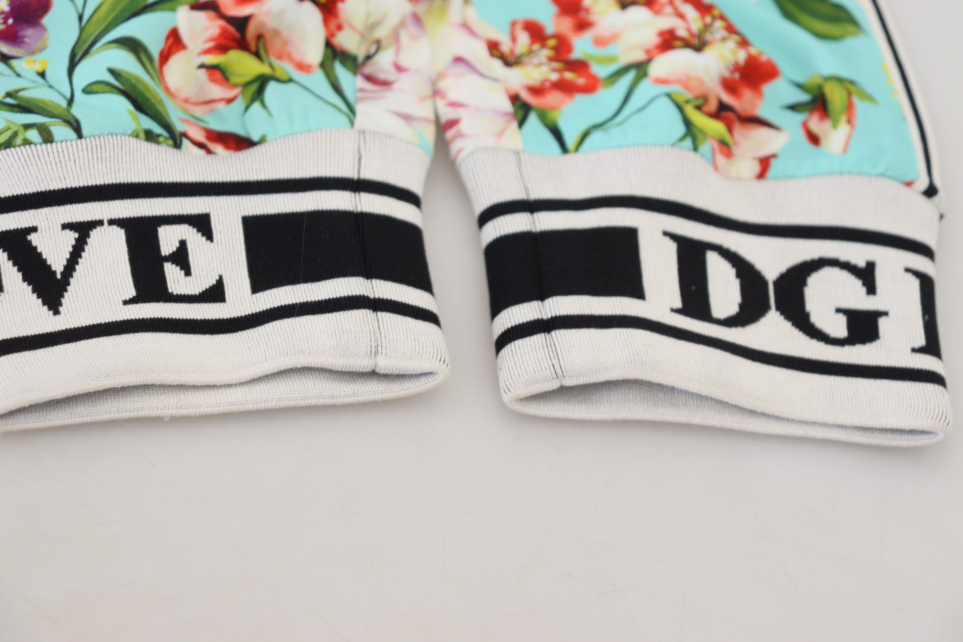 Dolce & Gabbana Multicolor Floral Sweatpants Pants by Dolce & Gabbana