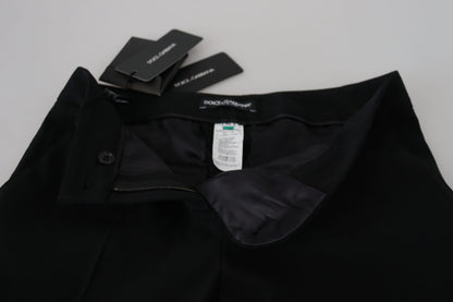 Dolce & Gabbana Black High Waist Women Pants by Dolce & Gabbana