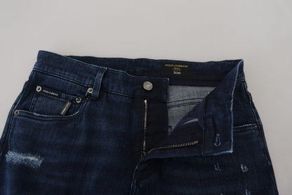 Superbe jean en denim Dolce &amp; Gabbana Mainline