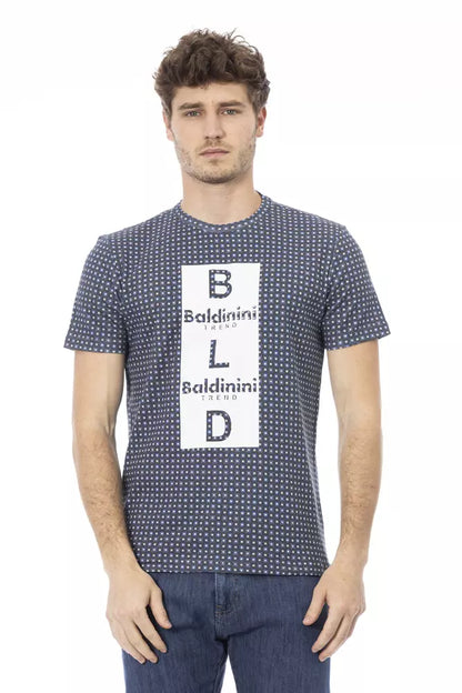 Baldinini Trend Gray Cotton Men T-Shirt by Baldinini Trend