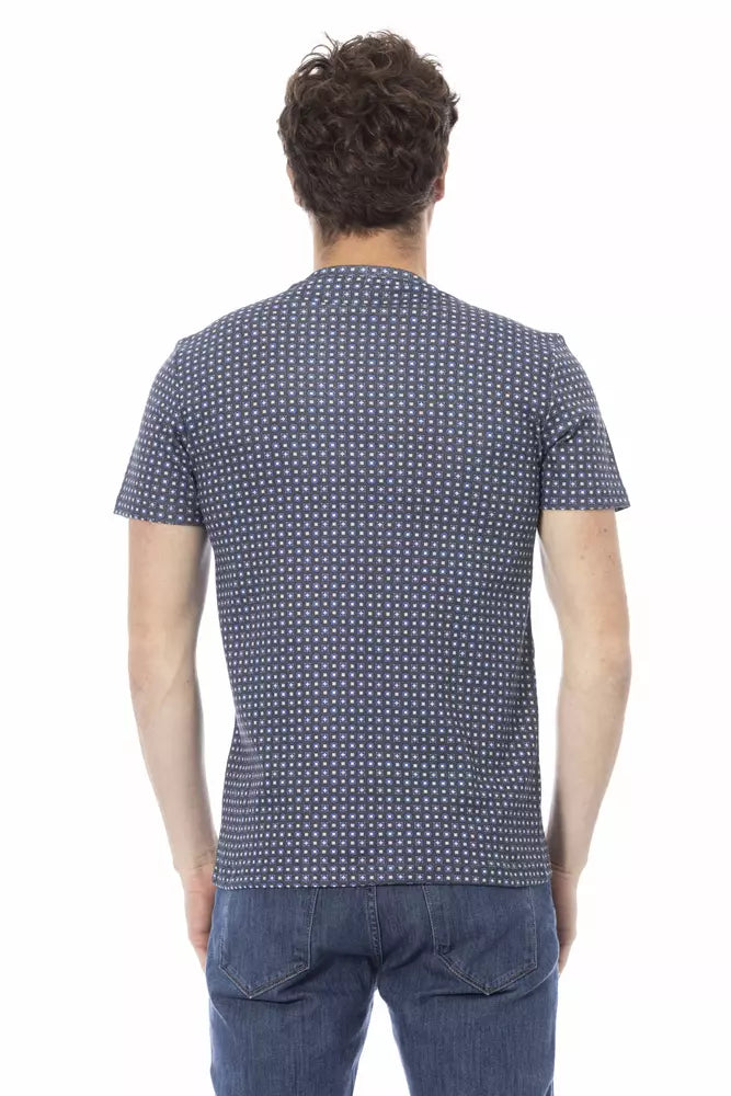 Baldinini Trend Gray Cotton Men T-Shirt by Baldinini Trend