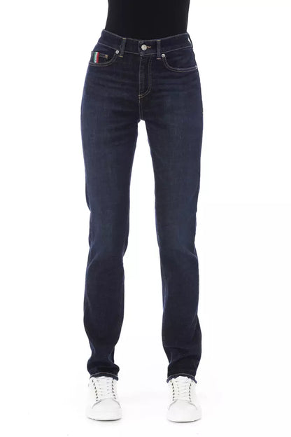 Baldinini Trend Blue Cotton Women's Jeans by Baldinini Trend