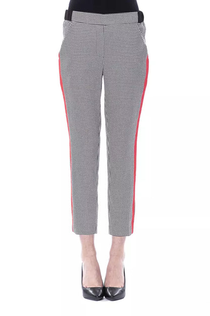 BYBLOS Black Viscose Women Pants by BYBLOS