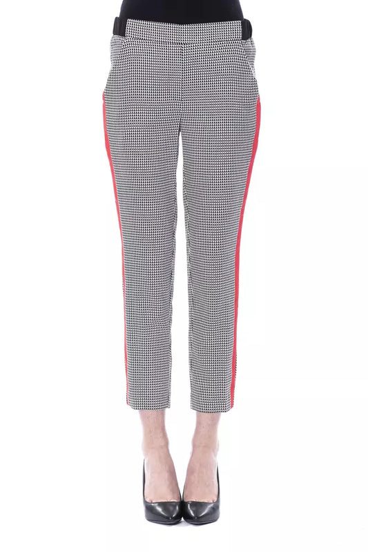 BYBLOS Black Viscose Women Pants by BYBLOS
