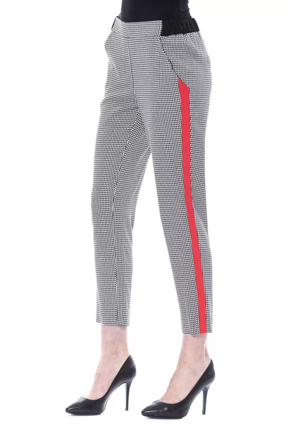 BYBLOS Black Viscose Women Pants by BYBLOS