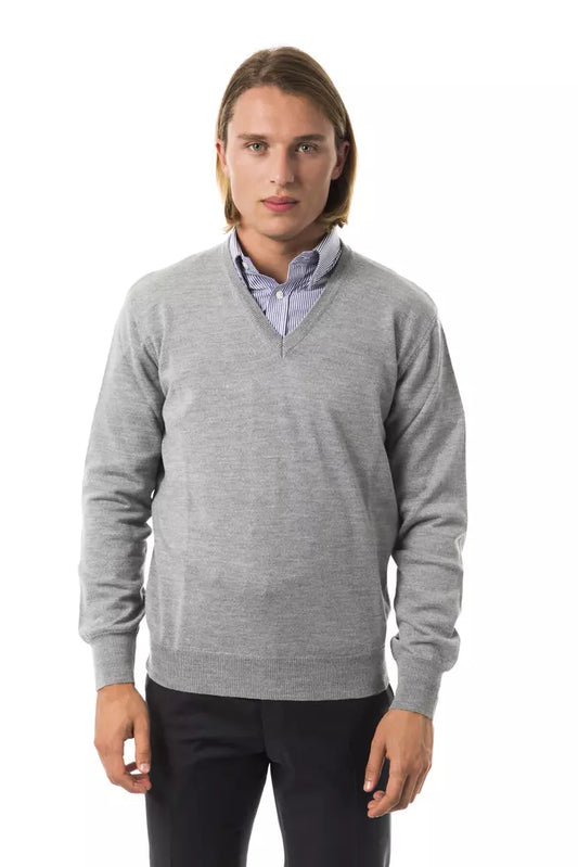 Uominitaliani Pull Homme Laine Gris