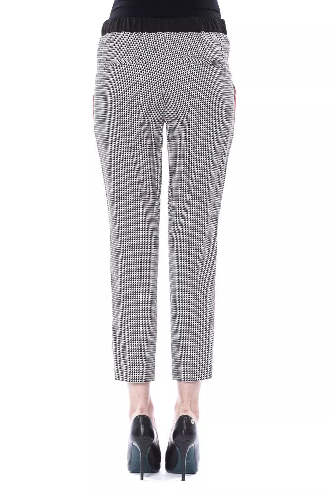 BYBLOS Black Viscose Women Pants by BYBLOS