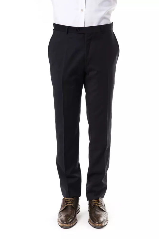 Pantalon homme en laine grise Uominitaliani