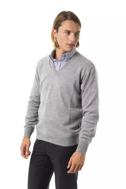 Uominitaliani Pull Homme Laine Gris