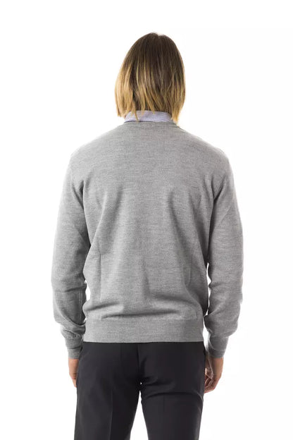Uominitaliani Pull Homme Laine Gris