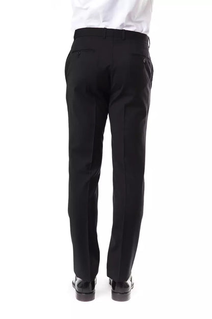 Pantalon de costume pour homme en laine grise Uominitaliani