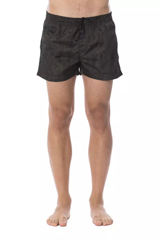 Maillot de bain Roberto Cavalli Sport Army en polyester pour homme