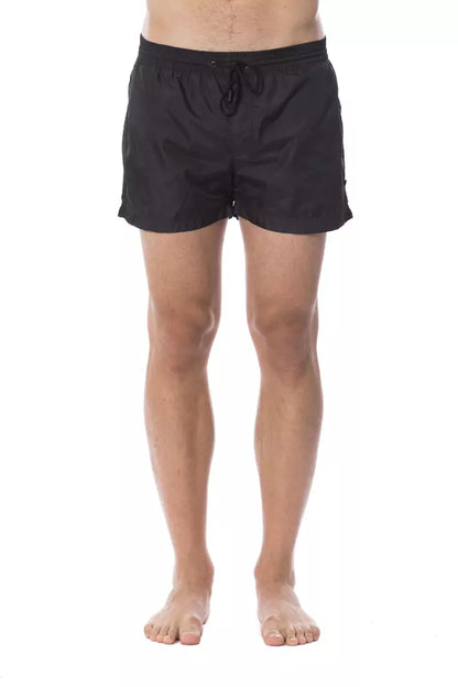 Maillot de bain homme Roberto Cavalli Sport en polyester noir