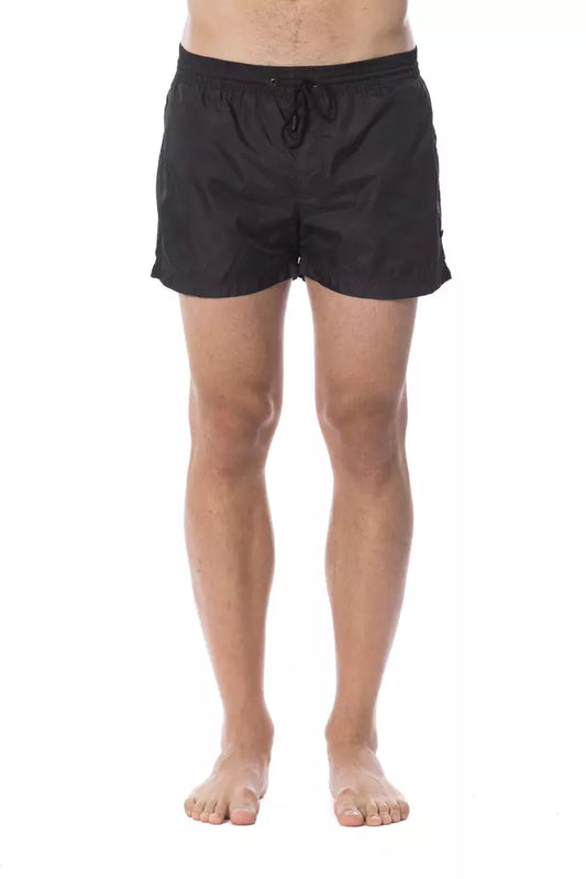 Maillot de bain homme Roberto Cavalli Sport en polyester noir