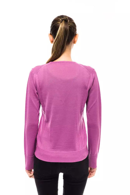 Pull femme en laine multicolore Montana Blu
