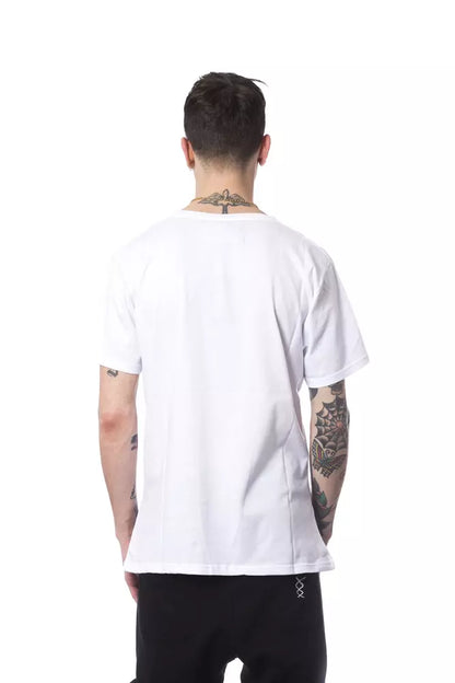 T-shirt homme en coton blanc Nicolo Tonetto