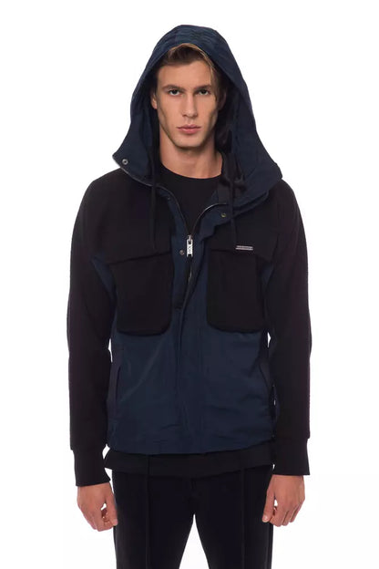 Veste en laine noire pour homme Nicolo Tonetto
