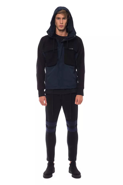 Veste en laine noire pour homme Nicolo Tonetto
