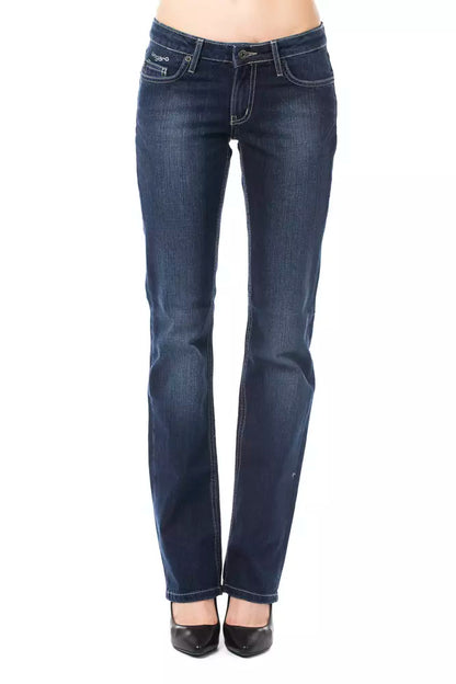 Ungaro Fever Blue Cotton Women Jeans by Ungaro Fever