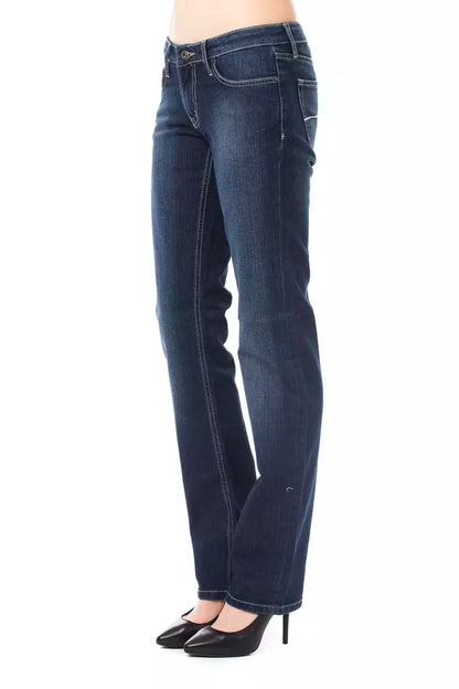 Ungaro Fever Blue Cotton Women Jeans by Ungaro Fever