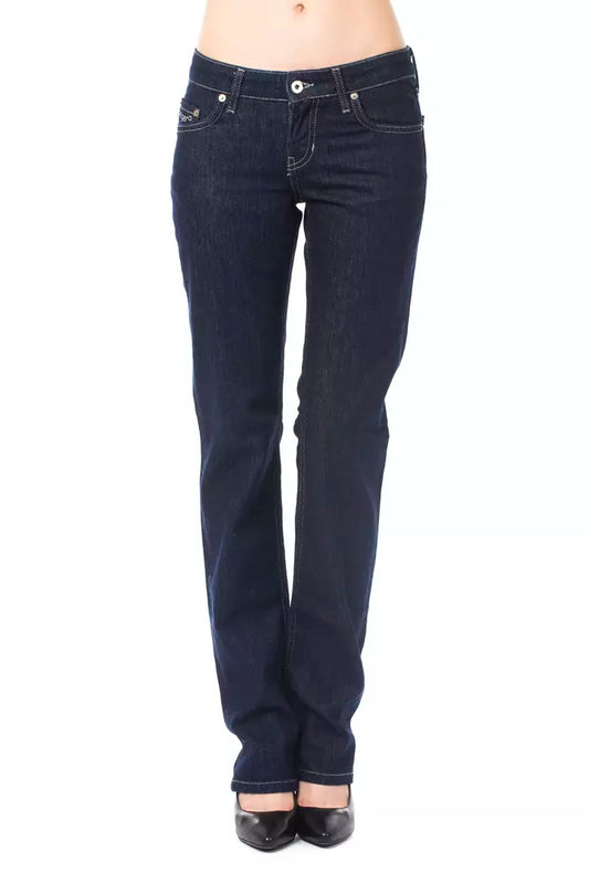 Ungaro Fever Blue Cotton Women Jeans by Ungaro Fever