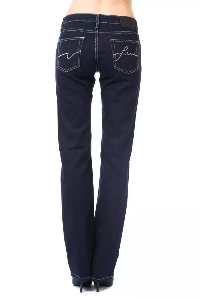Ungaro Fever Blue Cotton Women Jeans by Ungaro Fever