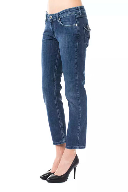 Ungaro Fever Light Blue Cotton Women Jeans by Ungaro Fever
