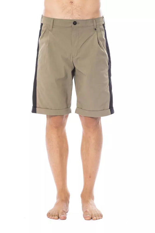 Short homme en coton Verri Army