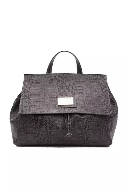 Sac à main Pompei Donatella en cuir gris pour femme
