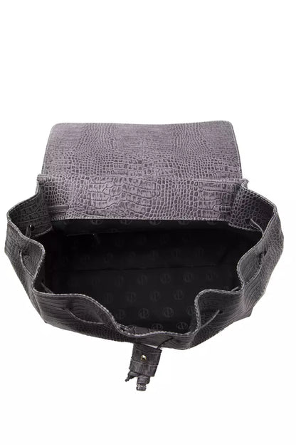 Sac à main Pompei Donatella en cuir gris pour femme